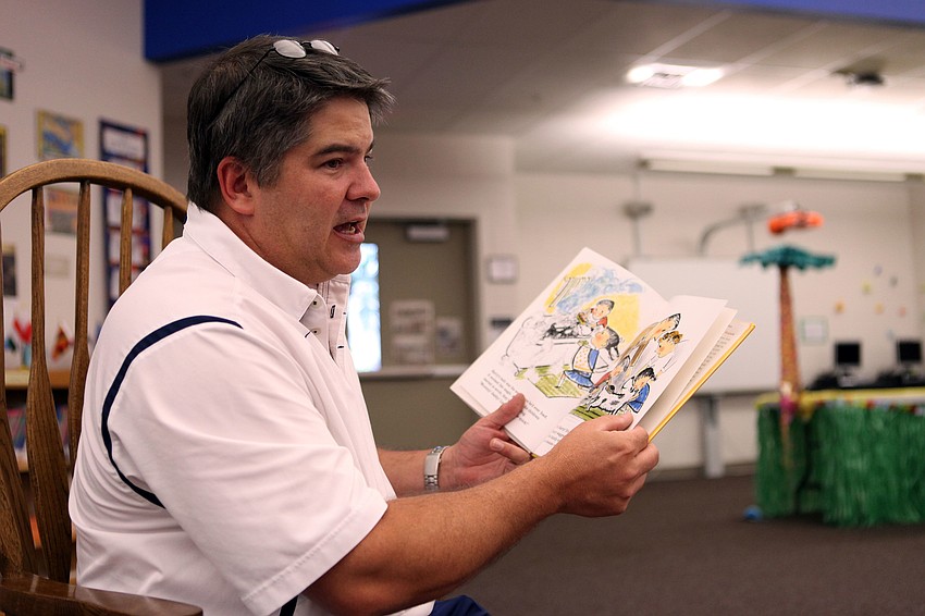 Mark Mixon read â€œHarry the Dirty Dogâ€.