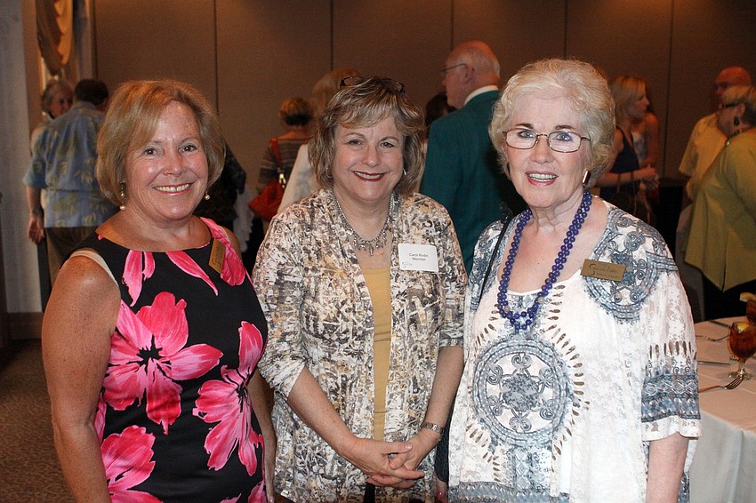 Carol Hyde, Carol Rodin and Patricia Fennessey