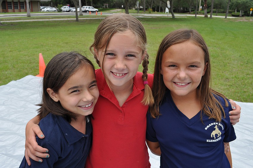 Gabriella Rodriguez, Taylor Golden and Alyssa Andersen are in the same second-grade class.