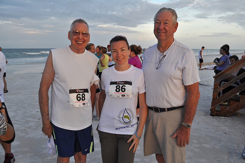 John Lewis, Maryna Roberts and Fred Roberts