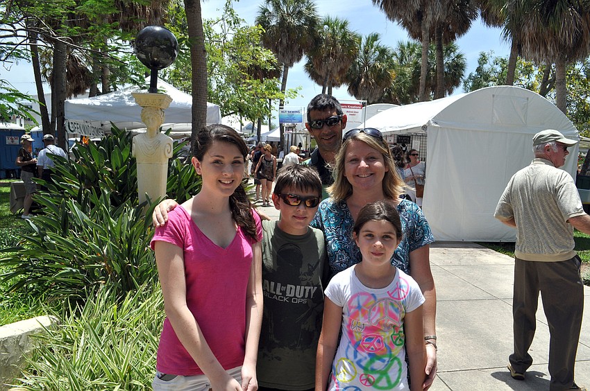 Micaela, Jacob, Michael, Nicole and Ava Johnston.