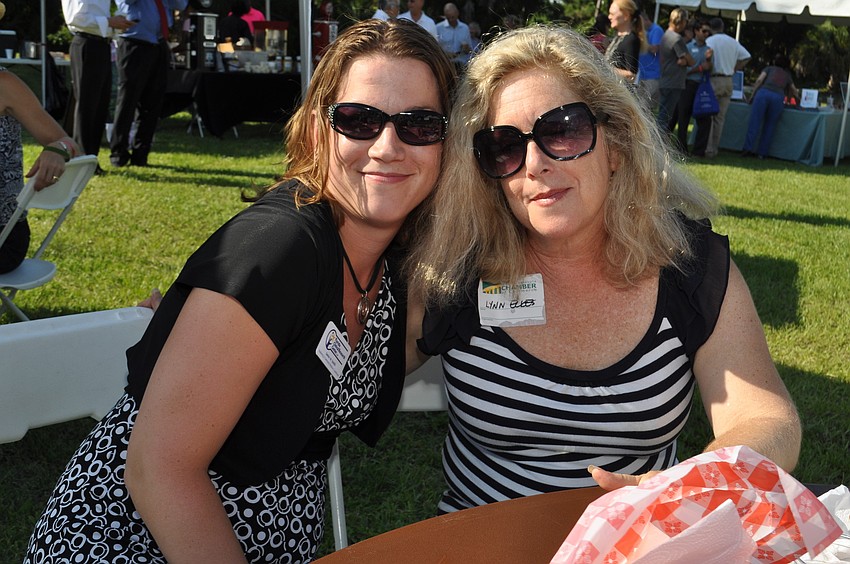 Jamie M. Smith, with Florida Clinical Research Center; and Lynn Elkes, with Selwin