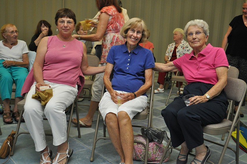 Linda Kelley, Margie Tonner and Stella Kelley