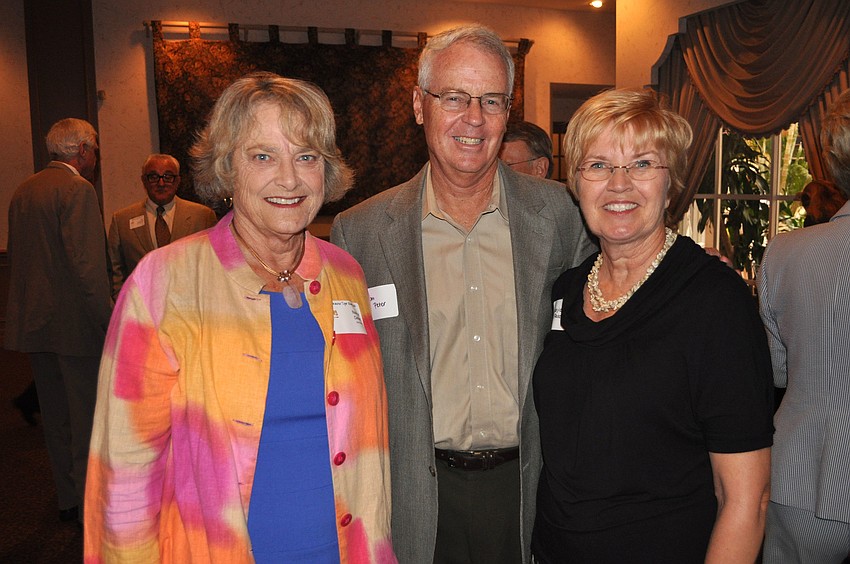 Sen. Nancy Detert with Tom and Marjie Peter