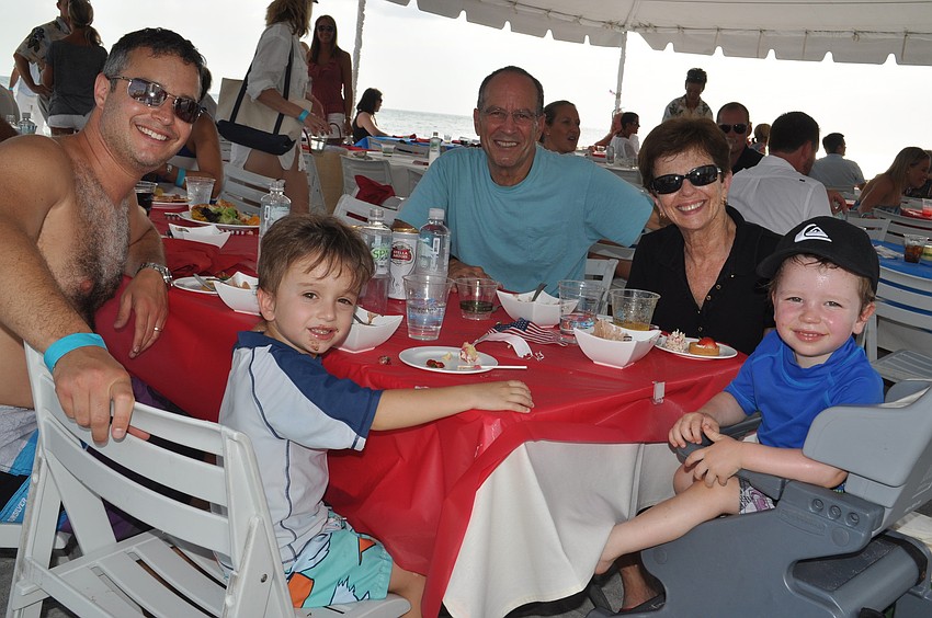 Dan Kline, Justin Kline, Paul and Roz Kline and Ryan Kline