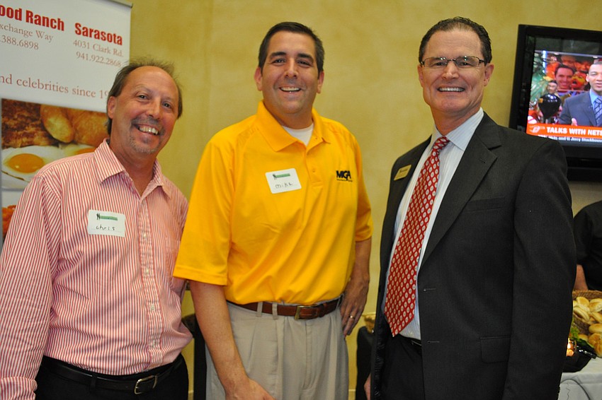 Chris Pfeffer and Mike Miele of MGA Insurance caught up with Steve Griffin, of Eagle Strategies.