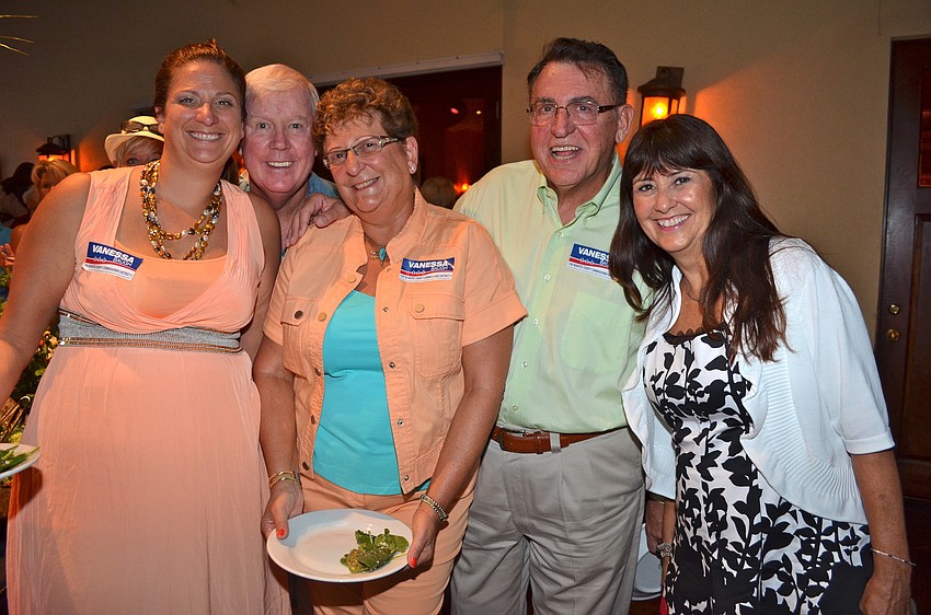Lori Ann Marinaceio, Ann Marie Marinaceio, John Stinson, Lou Marinaceio and Rosann Argenti