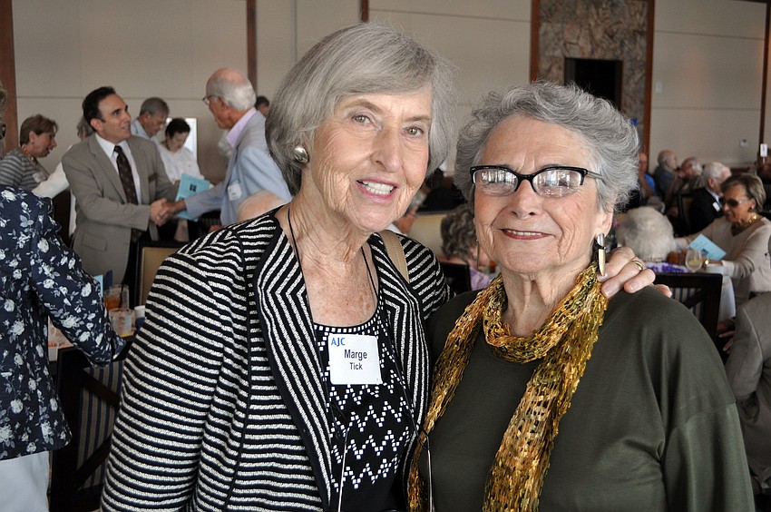 Marge Tick and Marilyn Harwell