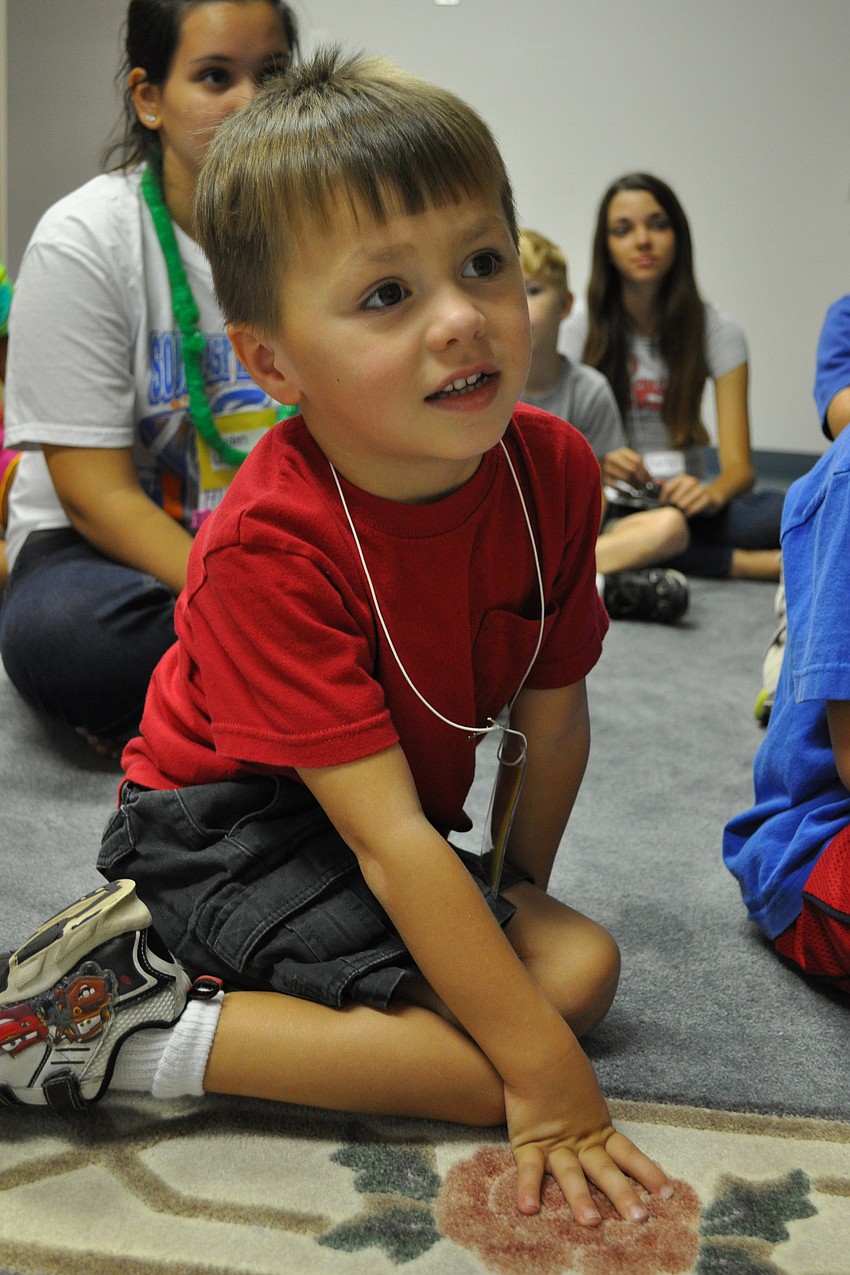 Zach McClung loved hearing Bible stories.