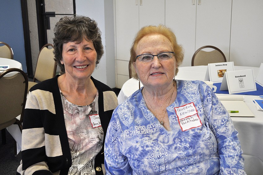 Jane Greenfield and Hannah Puckhaber