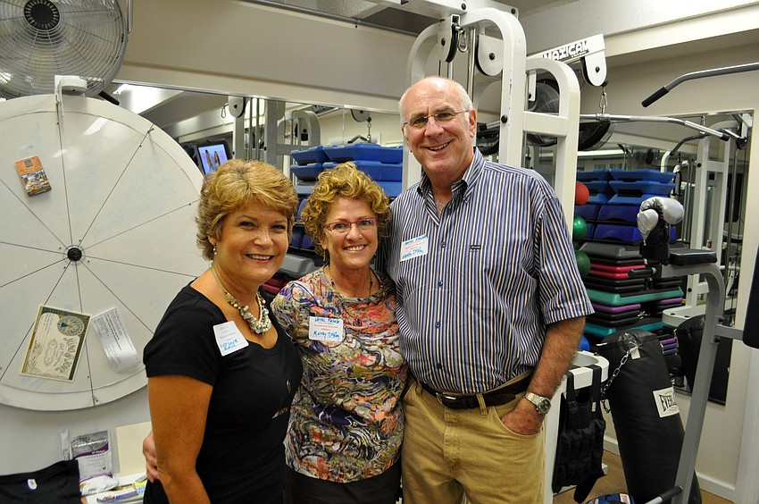 Elaine Green with Kathy and Martin DeRoy