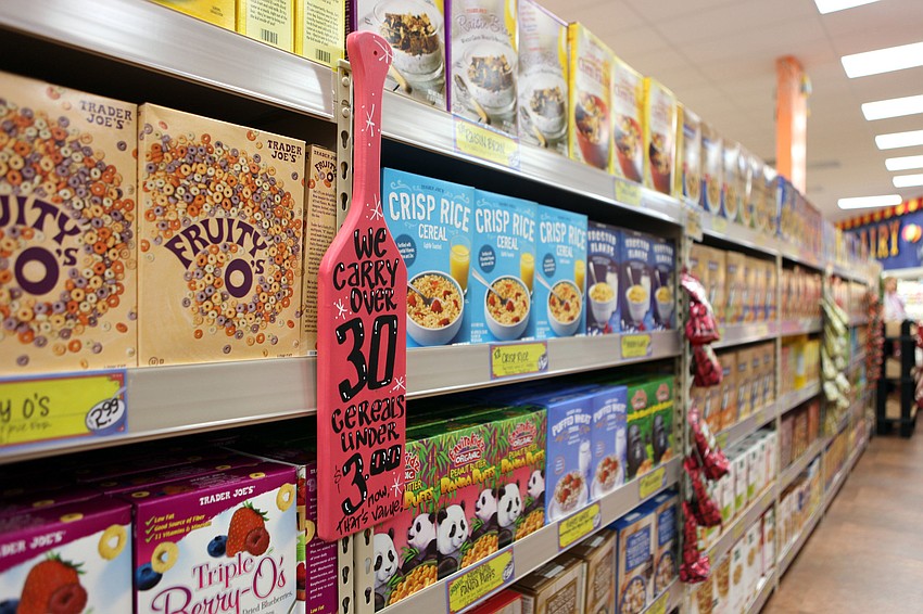 More than 30 different types of cereal is available at Trader Joeâ€™s for $3.00 or less.