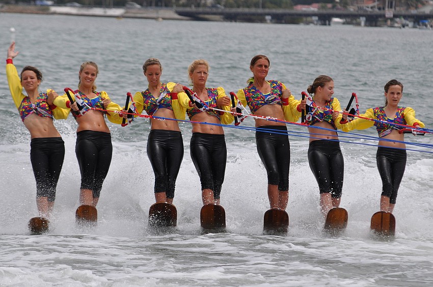 Kirsten Hannabass, Tori Johnston, Rebecca Roat, Jil Penkava, Patty Foley, Erica Johnston and Leah Maffei