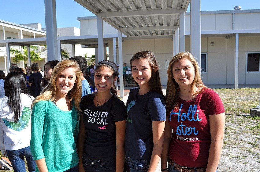 Marisa Freedman, Sheer Levy, Alyssa Snider and Kieley Schmidt
