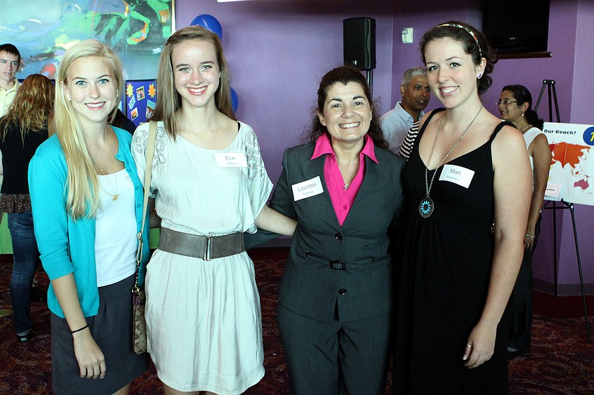 Sarah Moore, Ellie Mobley, Lourdes Ramriez and Mari Sweeney