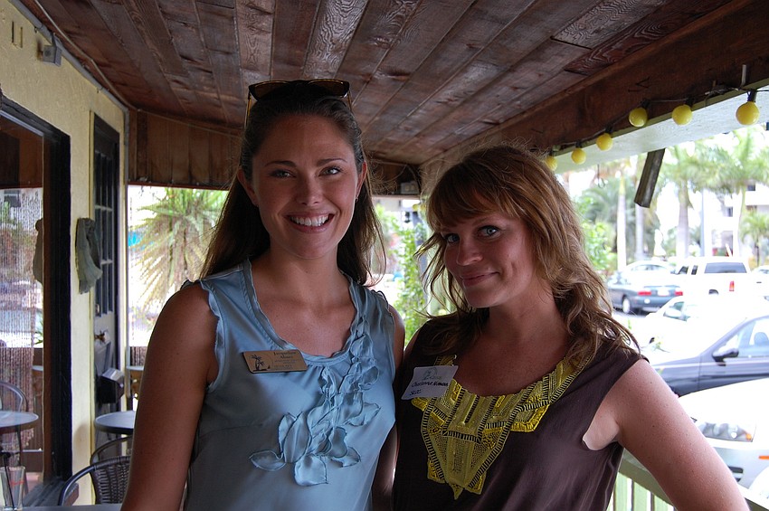 Jacqueline Abney and Chastanna Niemann, Siesta Key Chamber of Commerce