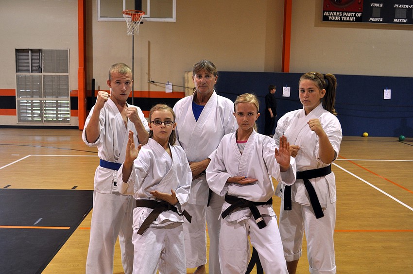 Ryan Oâ€™Hern, Elizabeth Hosford, Donna Judge, Sarash Hosford and Jazmyn Friedman.