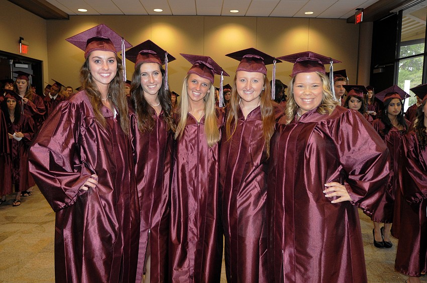 Annalise Cook, Victoria Brosilow, Lindsey Blackledge, Christie Childers and Lainee Jennings