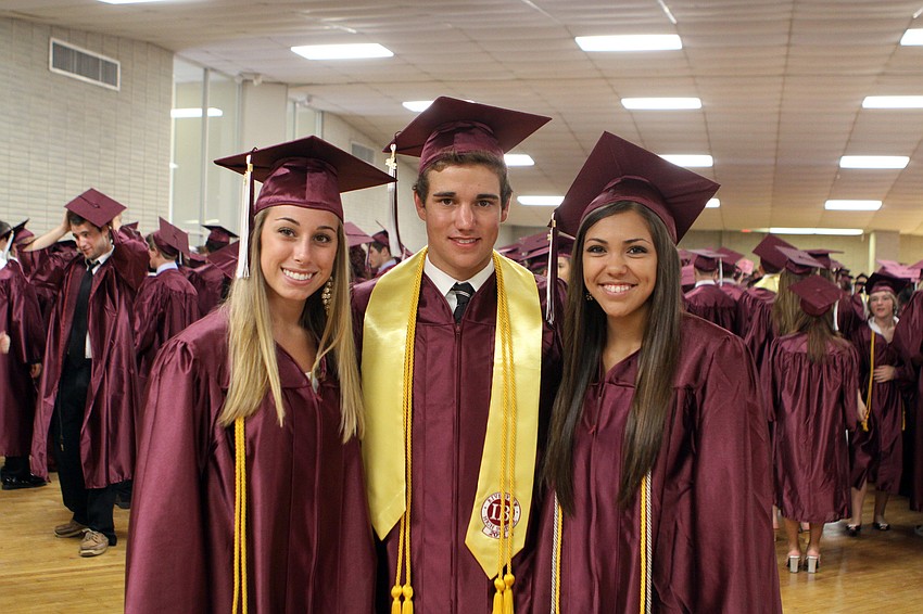Taylor Russo, James Martin and Anna Solari