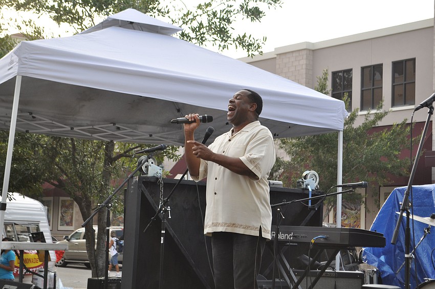 Nate Jacobs sings acapella.