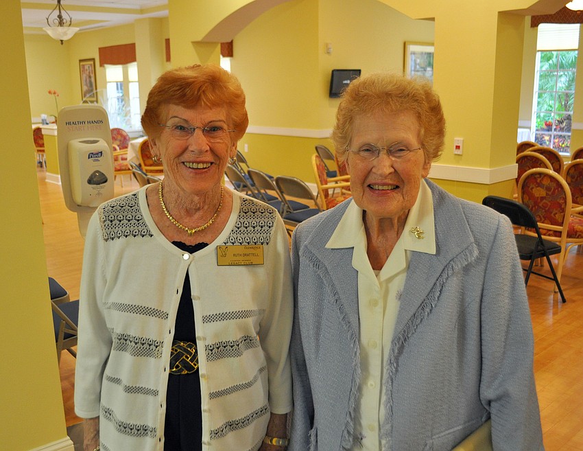 Ruth Drattell and Doris Parlato