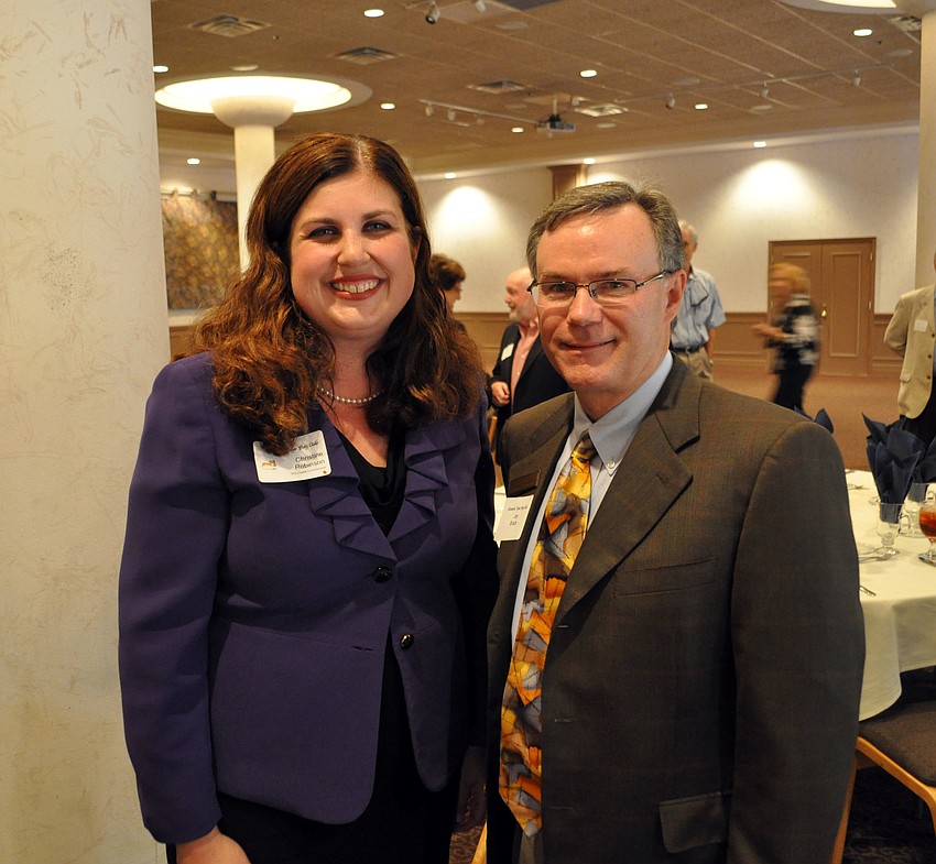 Christine Robinson and Jay Brady