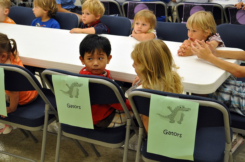One student was taken by surprise when snacks were served.