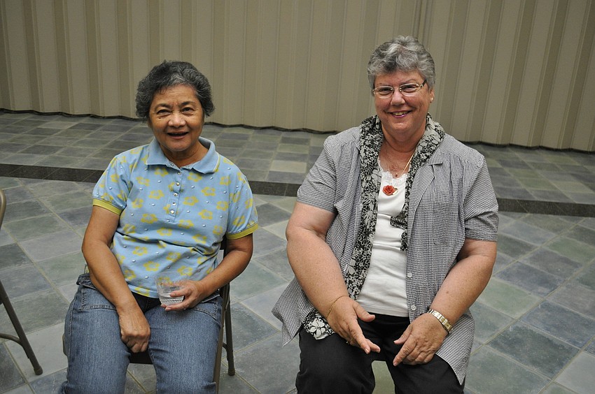 Trini Ortega and Christine Winchester