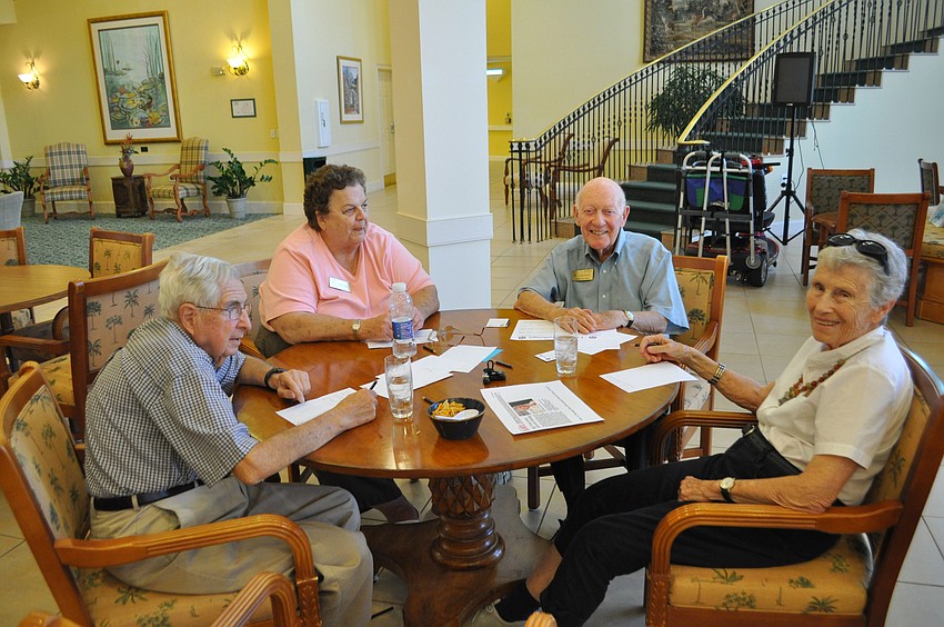 Sid Wasch, Cynthia Marr, John DeSanto and Ginny Tarika