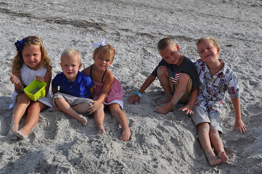 Oliva Elder, Grayson Elder, Emma Sullivan, Brayden Sullivan and Dylan Elder