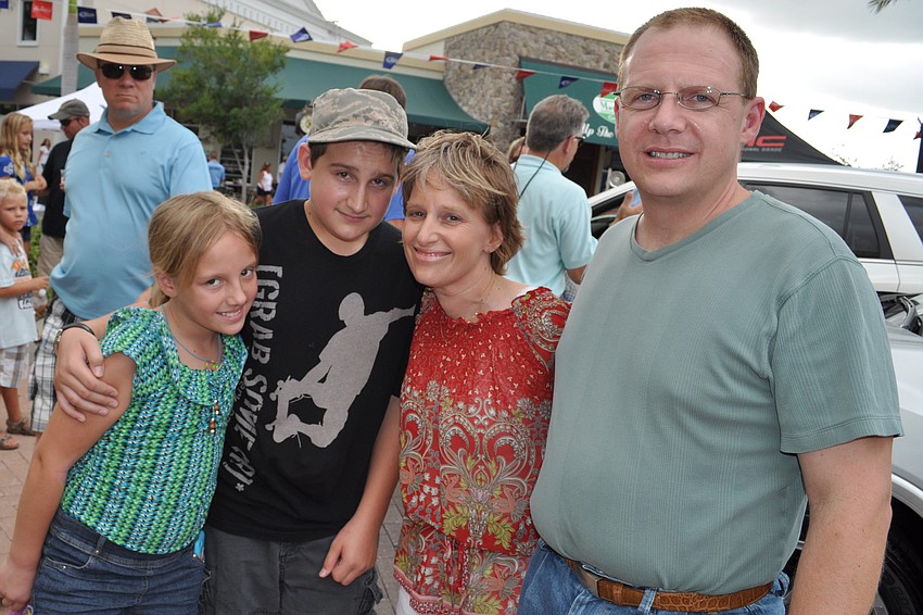 Carolyn, Russell, MaryBeth and Ron Rozensky live in Whisper Bend.