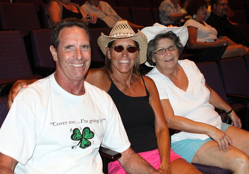 Jim McCaffrey, Mary Sanor and Marty Riley