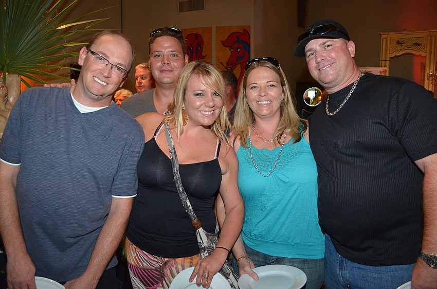 Terry Pierce, Alex and Sara Makar and Yvonne and Bill Parmann