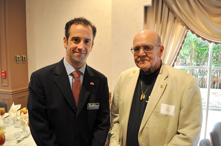 State Attorney candidate John Torraco and Rich Roberts