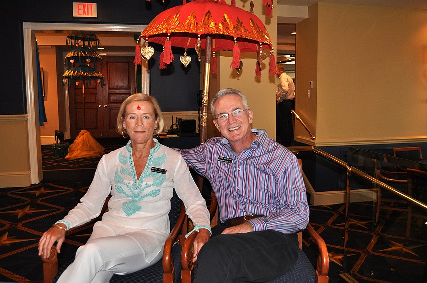 Marie and Commodore Bob Hunter