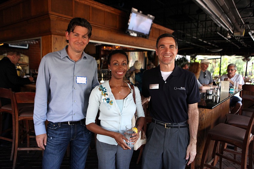 Alex Stafford, Jaszy McAllister and Mark Black