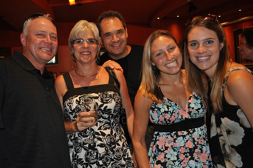 Kevin Guy enjoyed time with Ute and Brian Ratzel, and his family, Breanne and Brooke Guy.