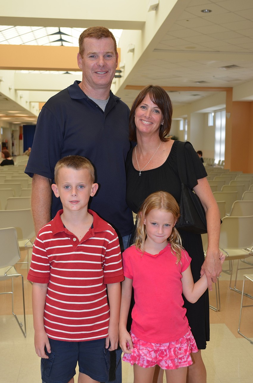 Drew, Jim, Trish and Kate Mellon