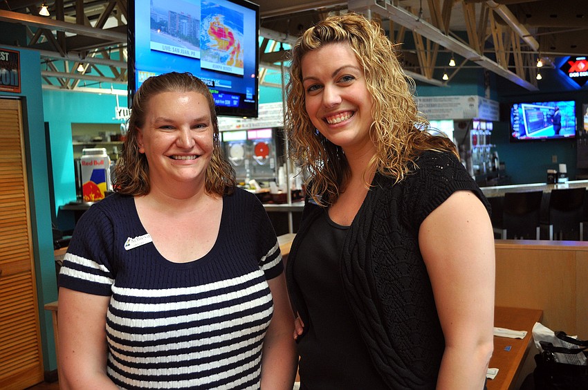 Christina Pelletier and Adrienne Eaton