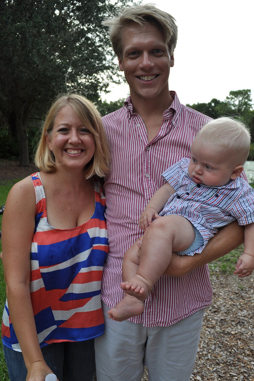 Rachel, Cooper and Theo Levey-Baker love spending time together.