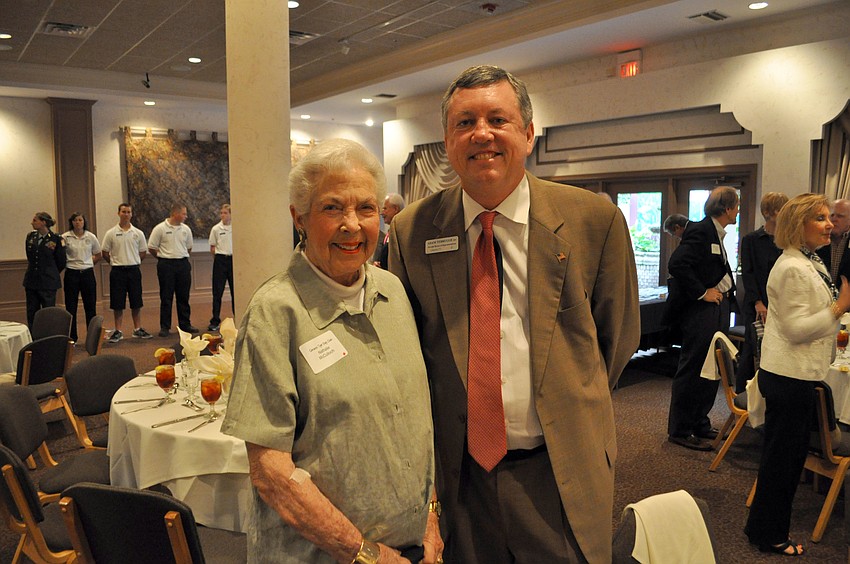 Nathalie McCulloch and District 71 State Representative candidate Adam Tebrugge