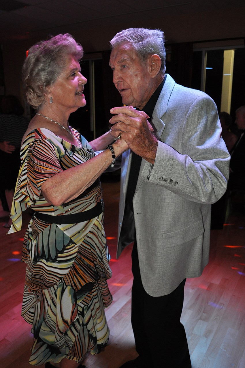 Lois and H.B. Maat made dancing the rumba look easy.