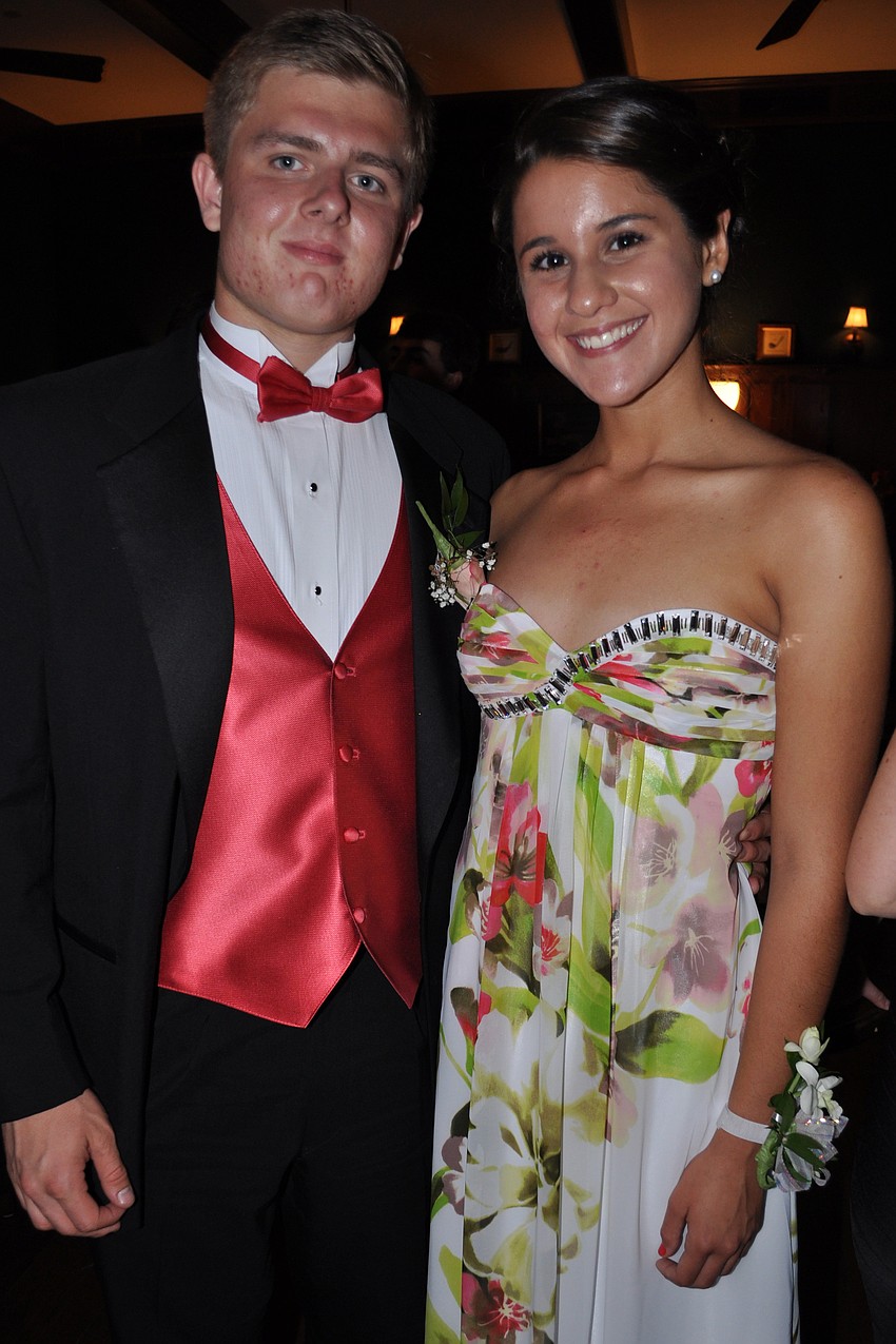 Mitchell Hudson with Sarah Balades