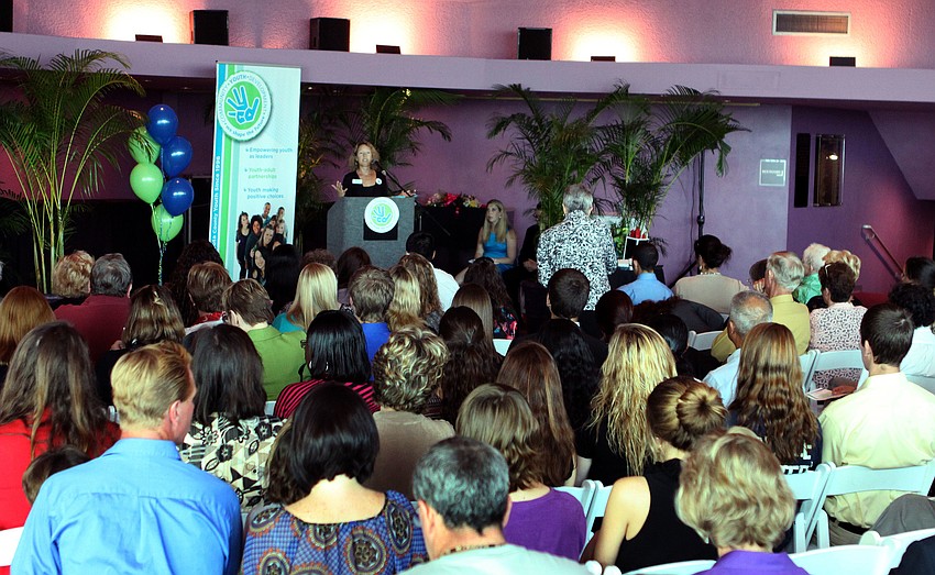 Hundreds people came out to celebrate the teens of CYD Sarasota, Thursday, May 3.