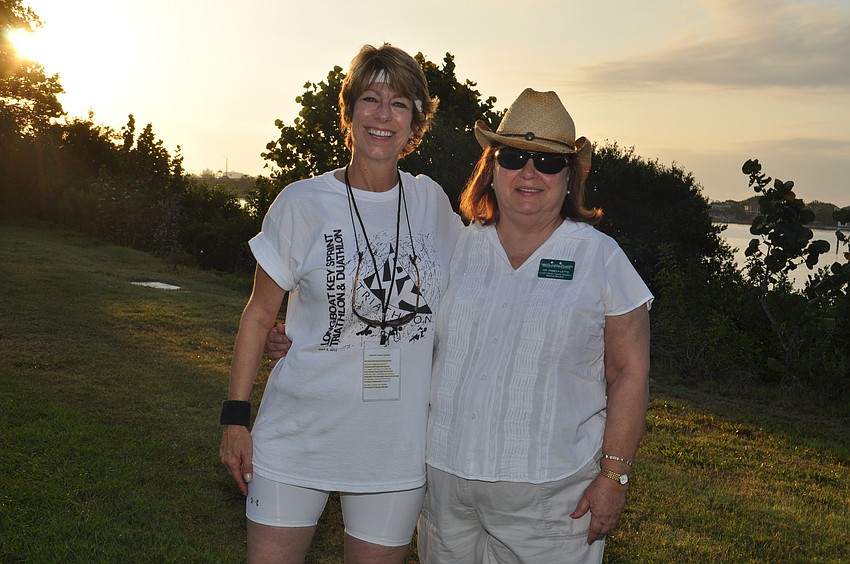 Volunteers Kim Freiwald and Dr. Pamela Letts