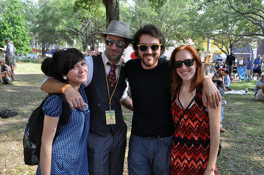 Cassandra Lilly, David Cornielli, Drew Silverman and Alyson Dolan