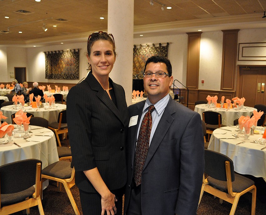 Tammy Hilliard and Greg Chona