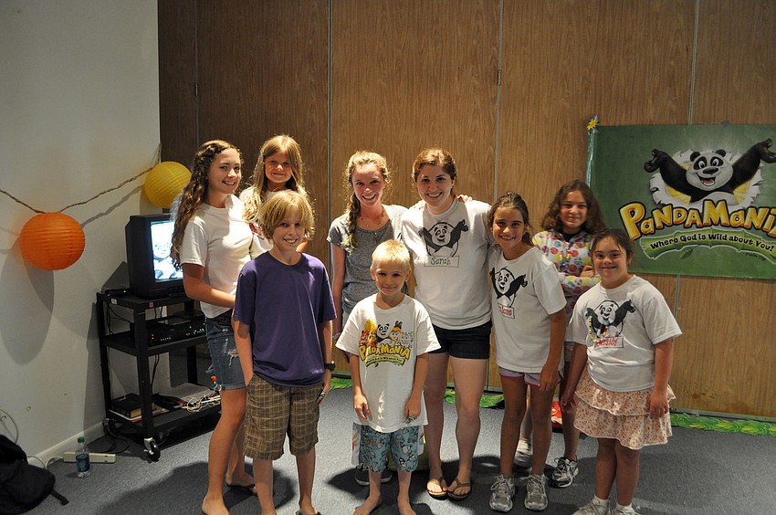 Campers watched several films.