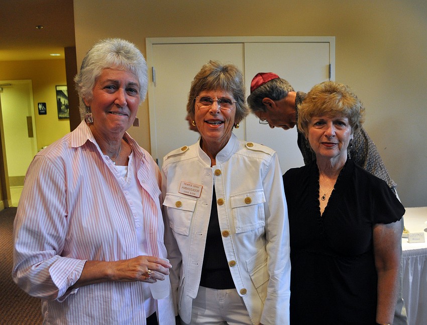Patty Schreiber, Cookie Bloom and Diane Block.