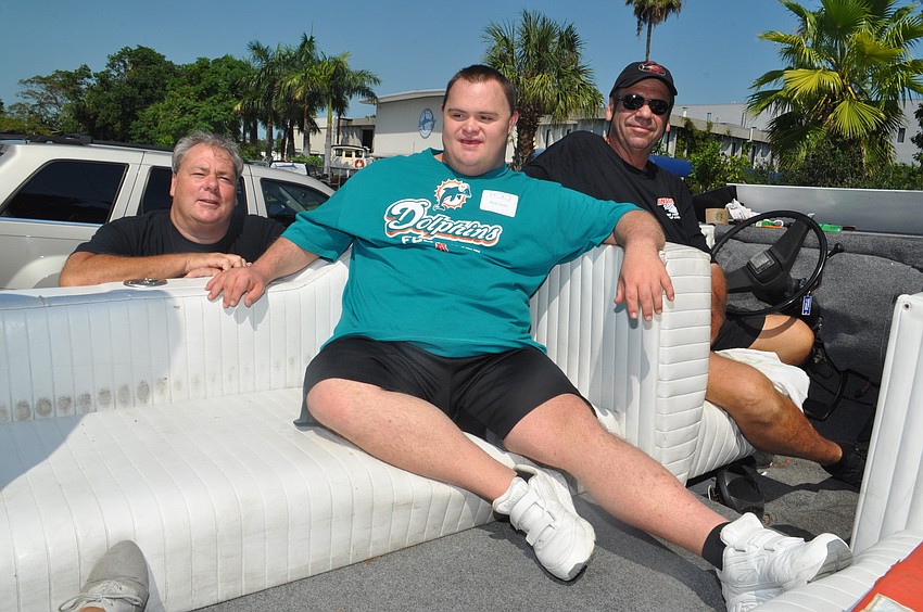 Peter Meyer with Instigator, Kyle Gohl, and John â€œTunaâ€ Mutton with Instigator